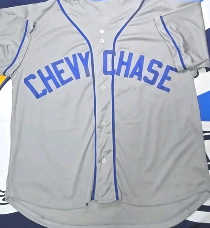 Chevy Chase — Chevy Chase Signed FLETCH Baseball Jersey Beckett COA, image 5