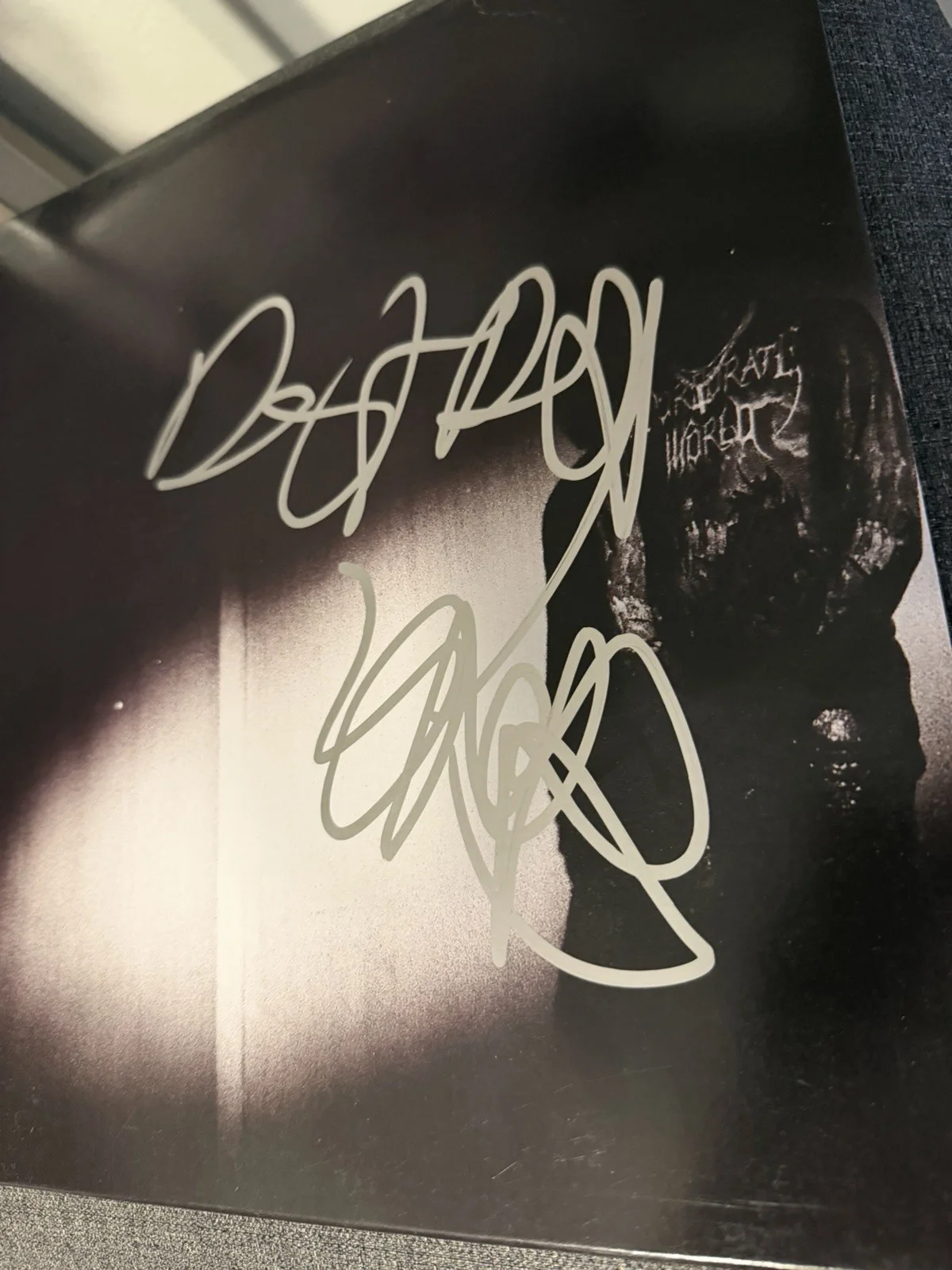 No Stylist Destroy Lonely Vinyl Album Autograph Signed, изображение 2