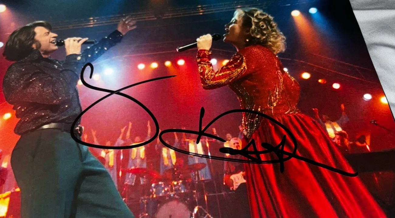 Kate Hudson & Hugh Jackman Signed 8x10 Photo Song Sung Blue, image 2