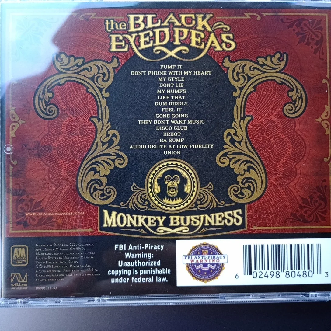 The Black Eyed Peas Signed Autograph CD Booklet Signed By Fergie With COA, изображение 5