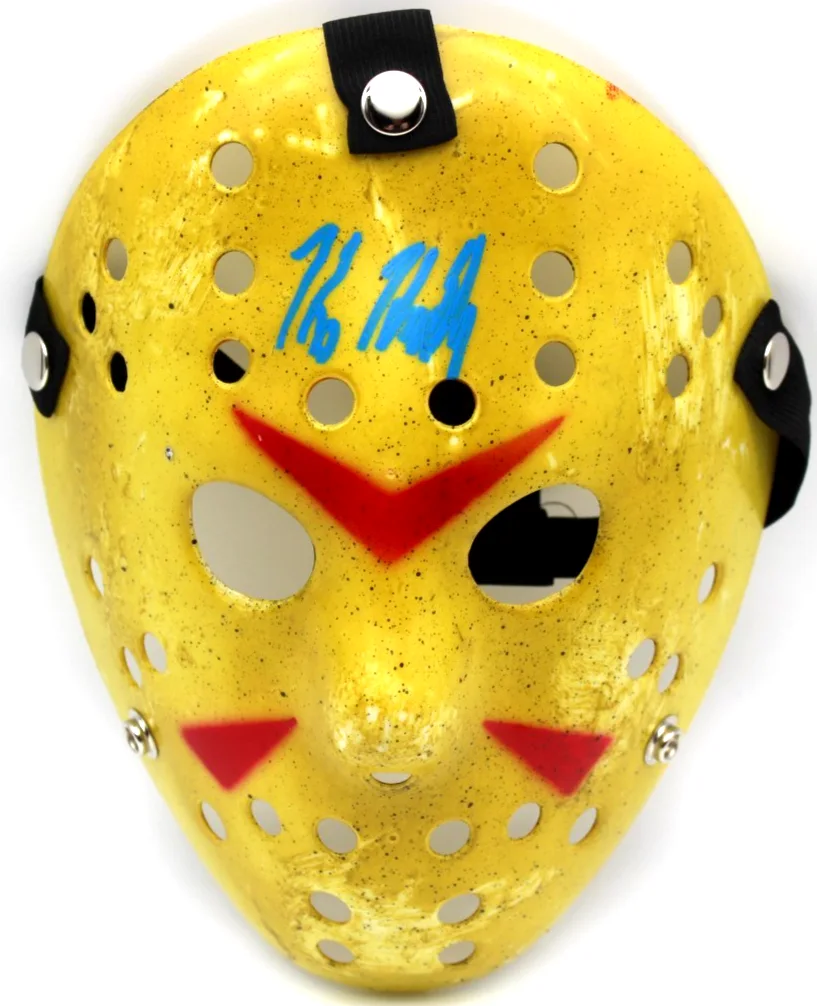 Kane Hodder — Kane Hodder Signed Friday the 13th Jason Prop Mask w/Beckett BAS COA BT56173