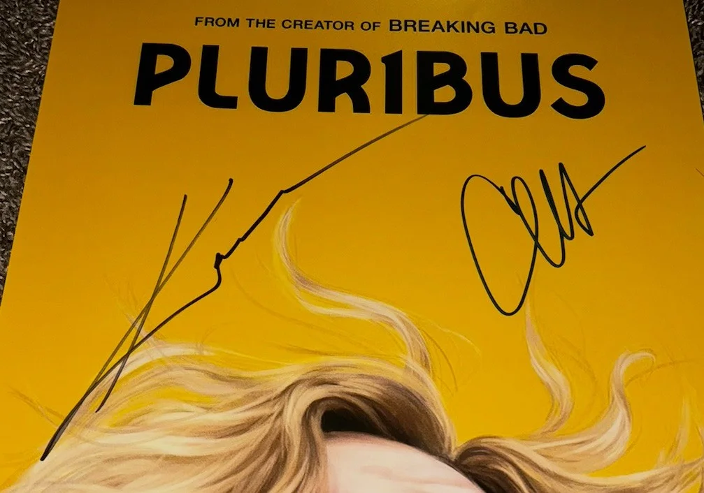 Karolina Wydra & Carlos-Manuel Vesga Signed 12x18 Photo Pluribus With Proof, изображение 2