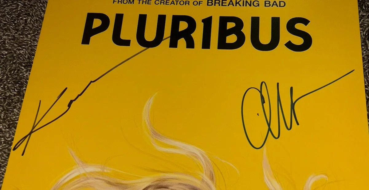 Karolina Wydra & Carlos-Manuel Vesga Signed 12x18 Photo Pluribus With Proof, изображение 2