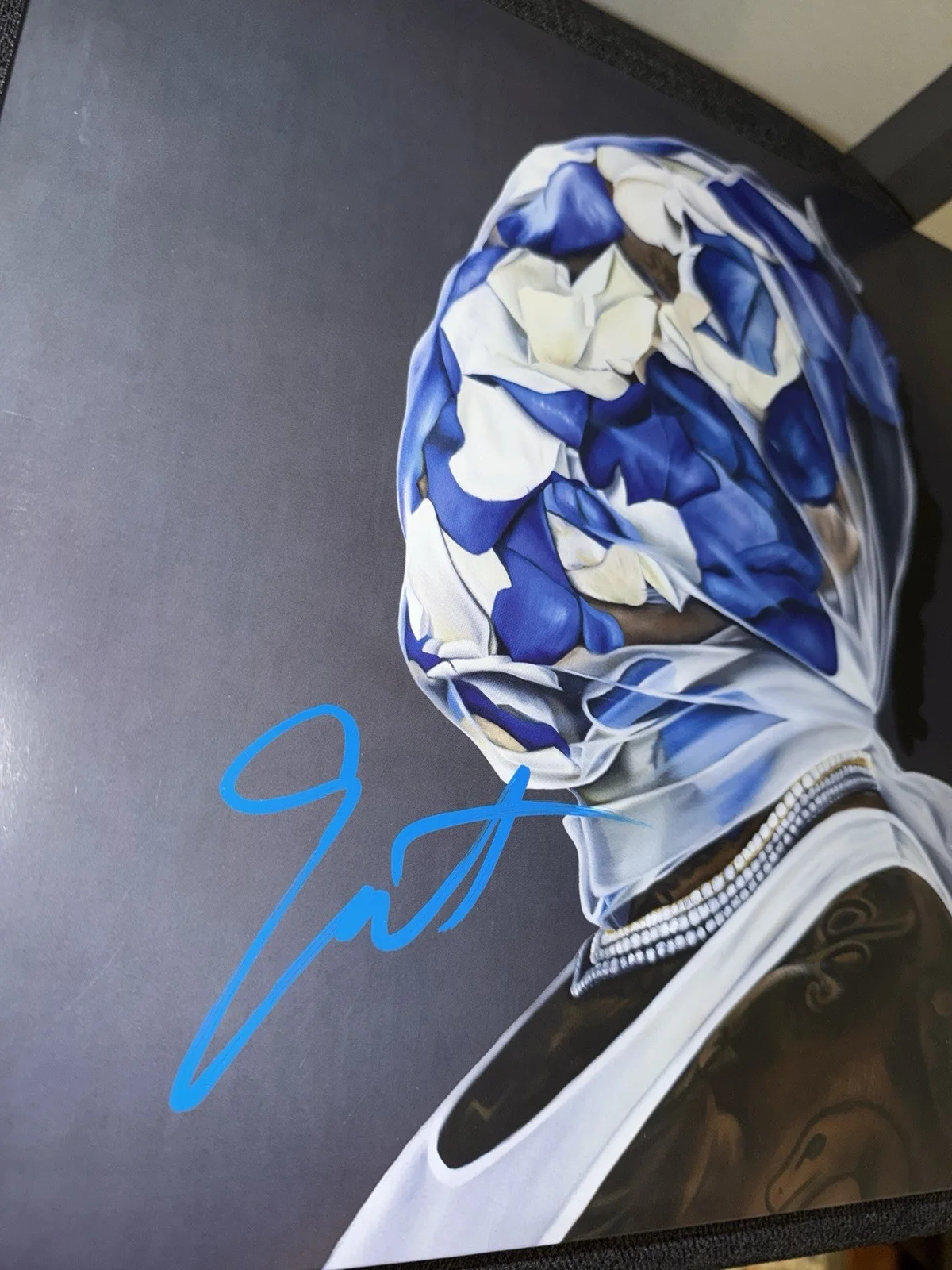 Gunna Autographed Album Cover One of Wun, Vinyl Autograph Photo Proof, изображение 2