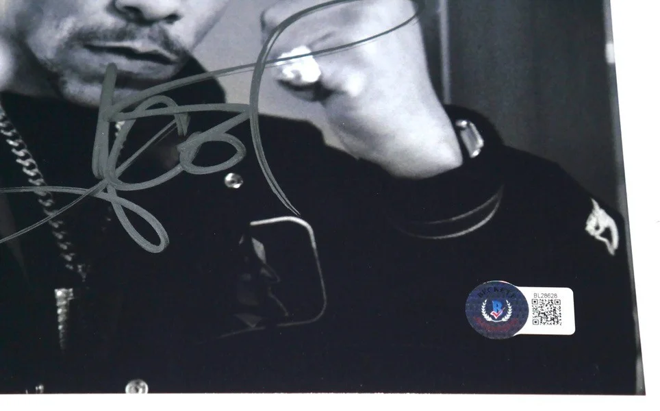 ICE-T SIGNED AUTOGRAPHED BODY COUNT 8 x 10 PHOTO BECKETT - COMES IN TOPLOADER!, image 4