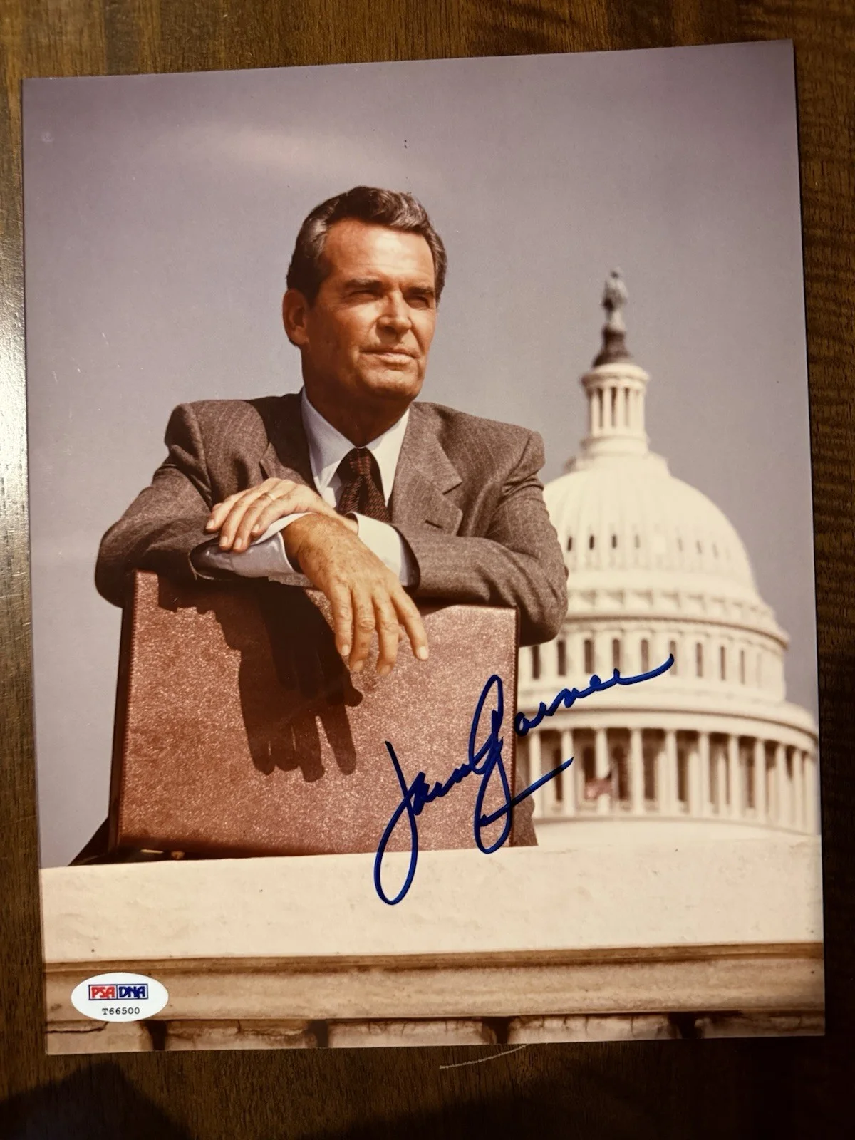 James Garner — JAMES GARNER ROCKFORD FILES HAND SIGNED IN PERSON AUTOGRAPHED RARE PSA/DNA COA, изображение 2