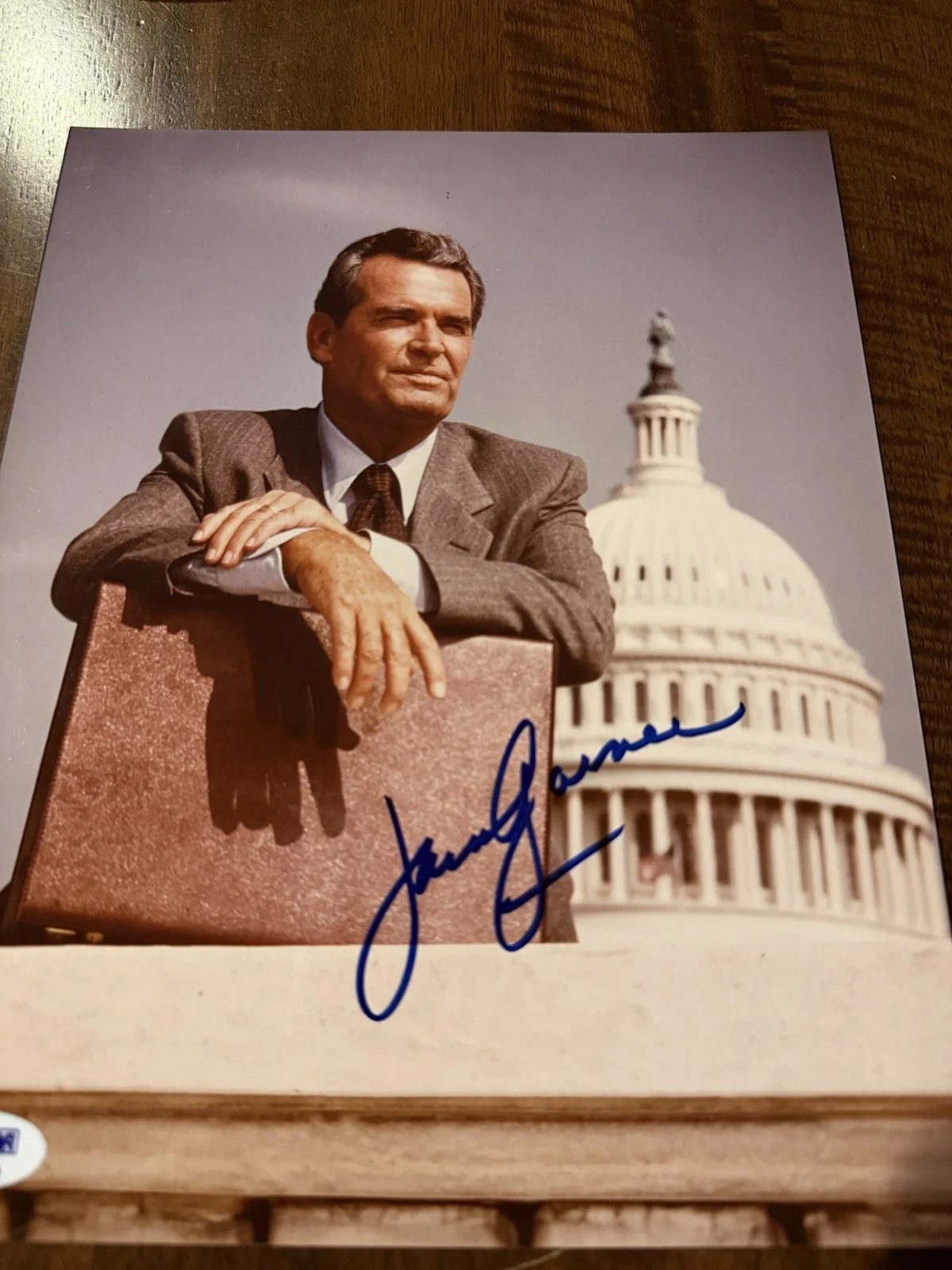 James Garner — JAMES GARNER ROCKFORD FILES HAND SIGNED IN PERSON AUTOGRAPHED RARE PSA/DNA COA, изображение 3