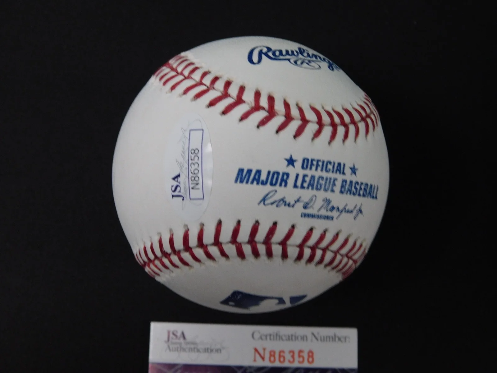 Chris Evans — Chris Evans Signed Official Major League Baseball Marvel Captain America JSA COA, image 2
