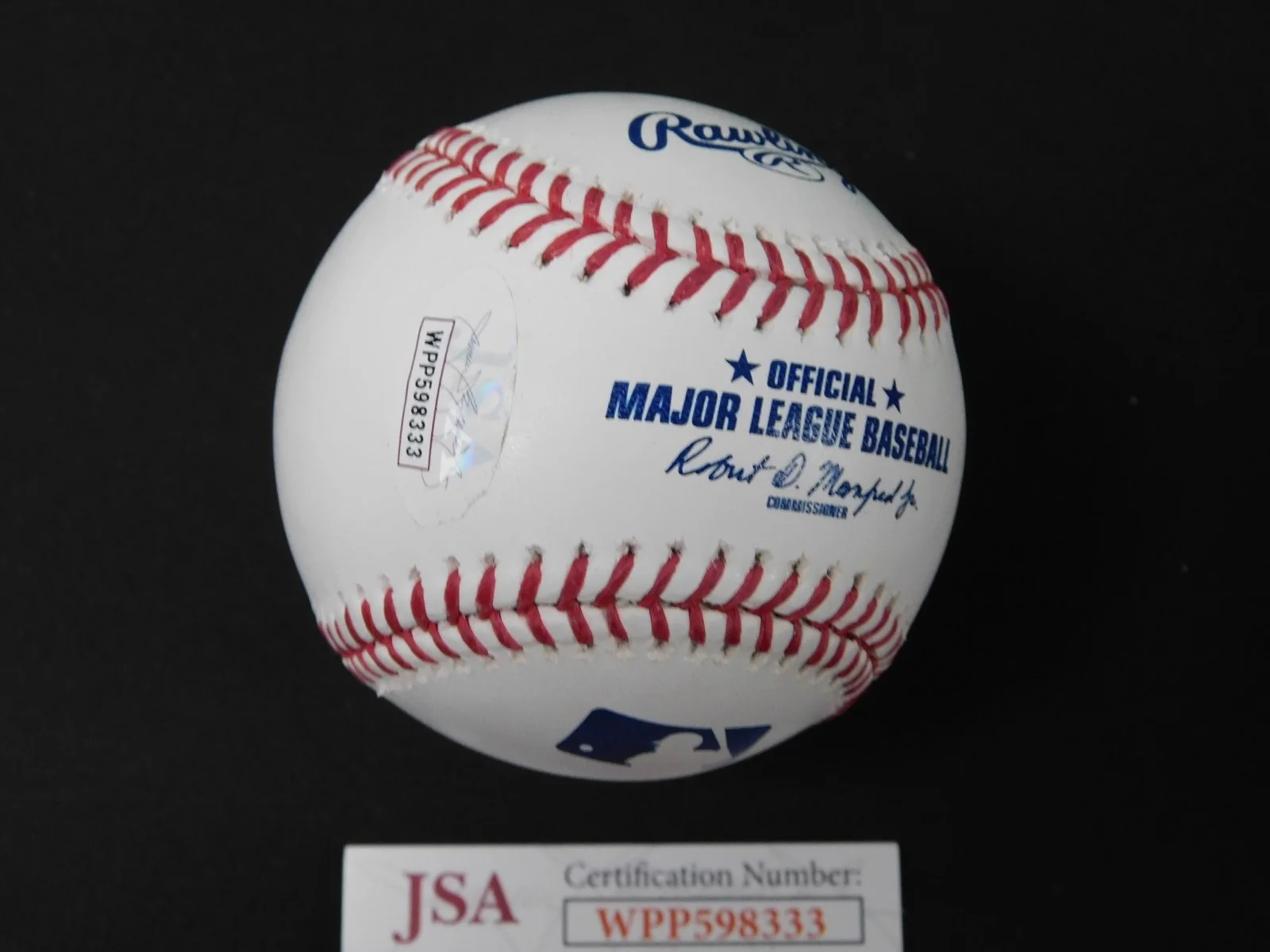 Chris Hemsworth — Chris Hemsworth Signed Official Major League OML Baseball Marvel Thor JSA COA, image 2