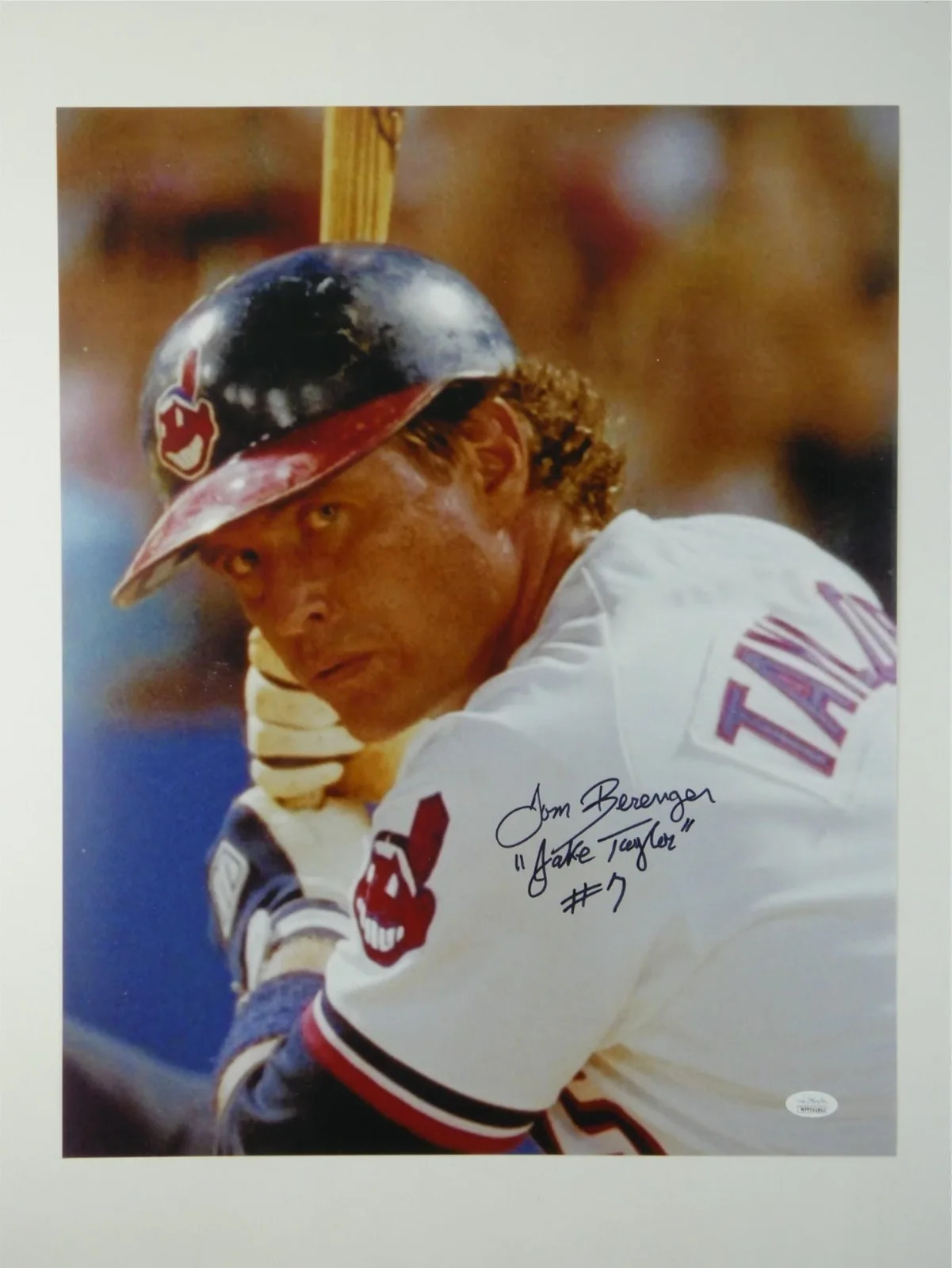 Tom Berenger — Tom Berenger Signed 16x20 Photo Major League Jake Taylor Autographed JSA COA, image 2