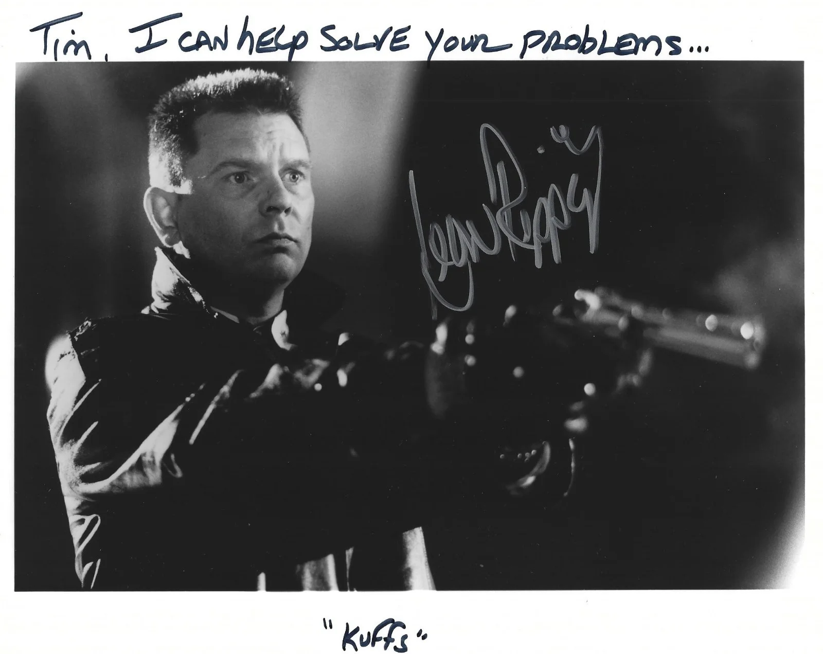 Leon Rippy — Leon Rippy Autographed Signed 8x10 Photo - Kuffs - Saving Grace - Patriot w/COA
