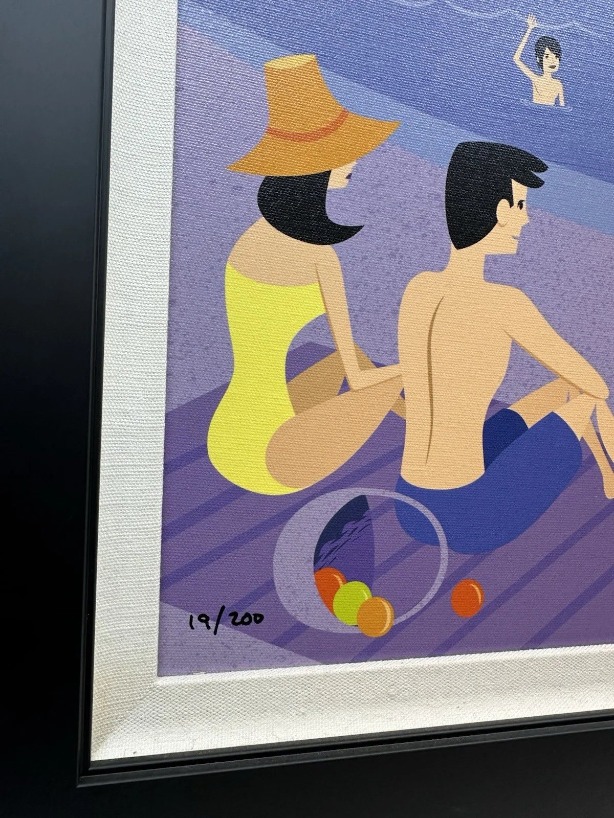 SHAG — SHAG “ISLAND INTERMISSION” SIGNED AND NUMBERED 19/200 DISNEY CRUISE W/COA, изображение 3