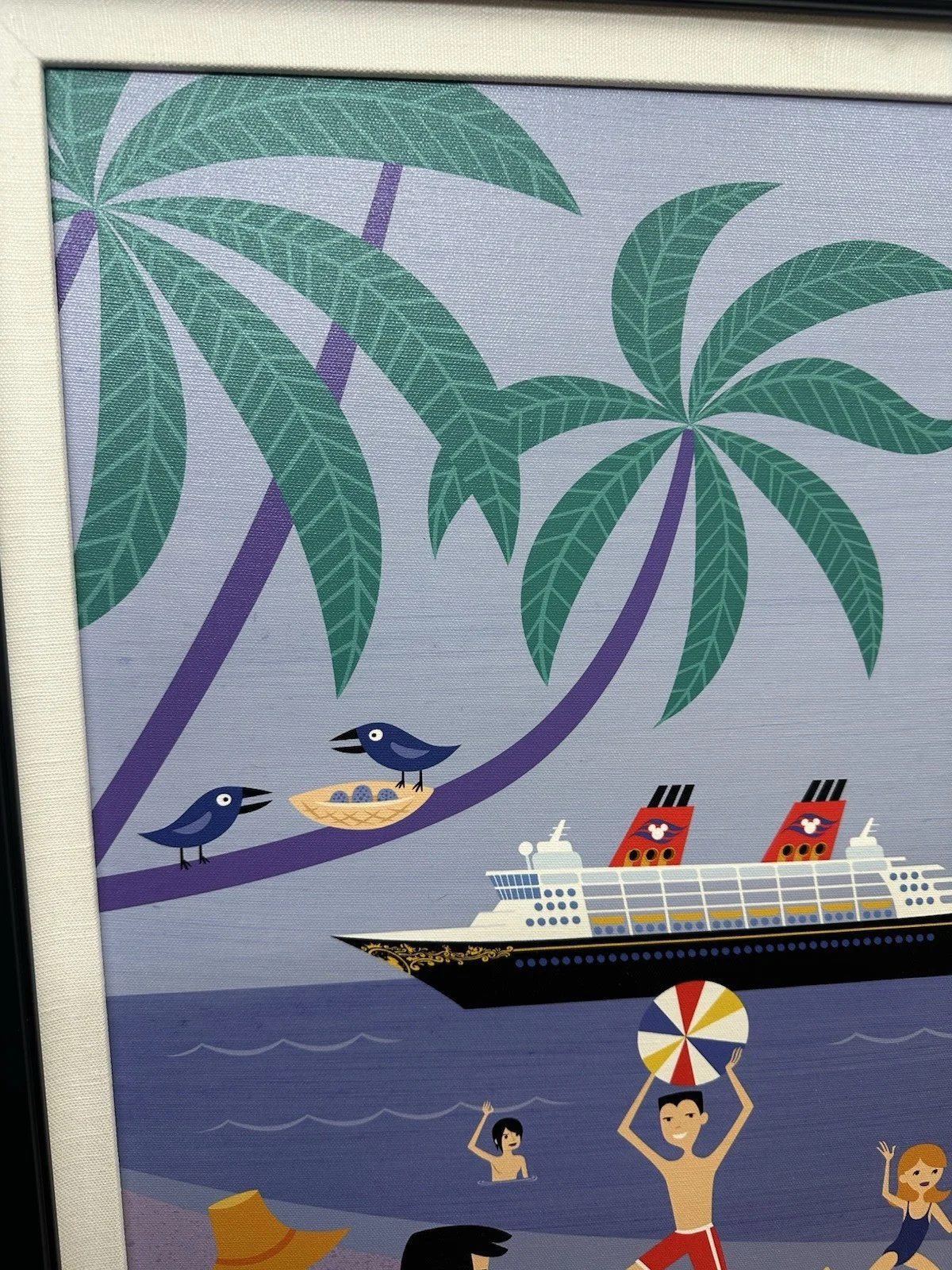 SHAG — SHAG “ISLAND INTERMISSION” SIGNED AND NUMBERED 19/200 DISNEY CRUISE W/COA, изображение 4