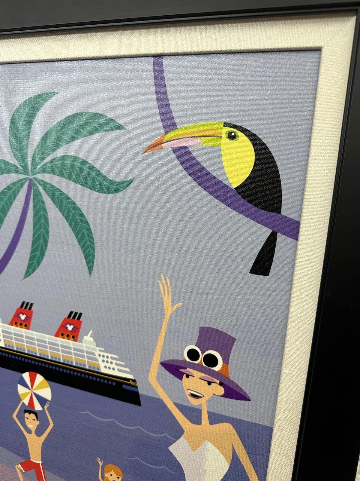 SHAG — SHAG “ISLAND INTERMISSION” SIGNED AND NUMBERED 19/200 DISNEY CRUISE W/COA, изображение 5