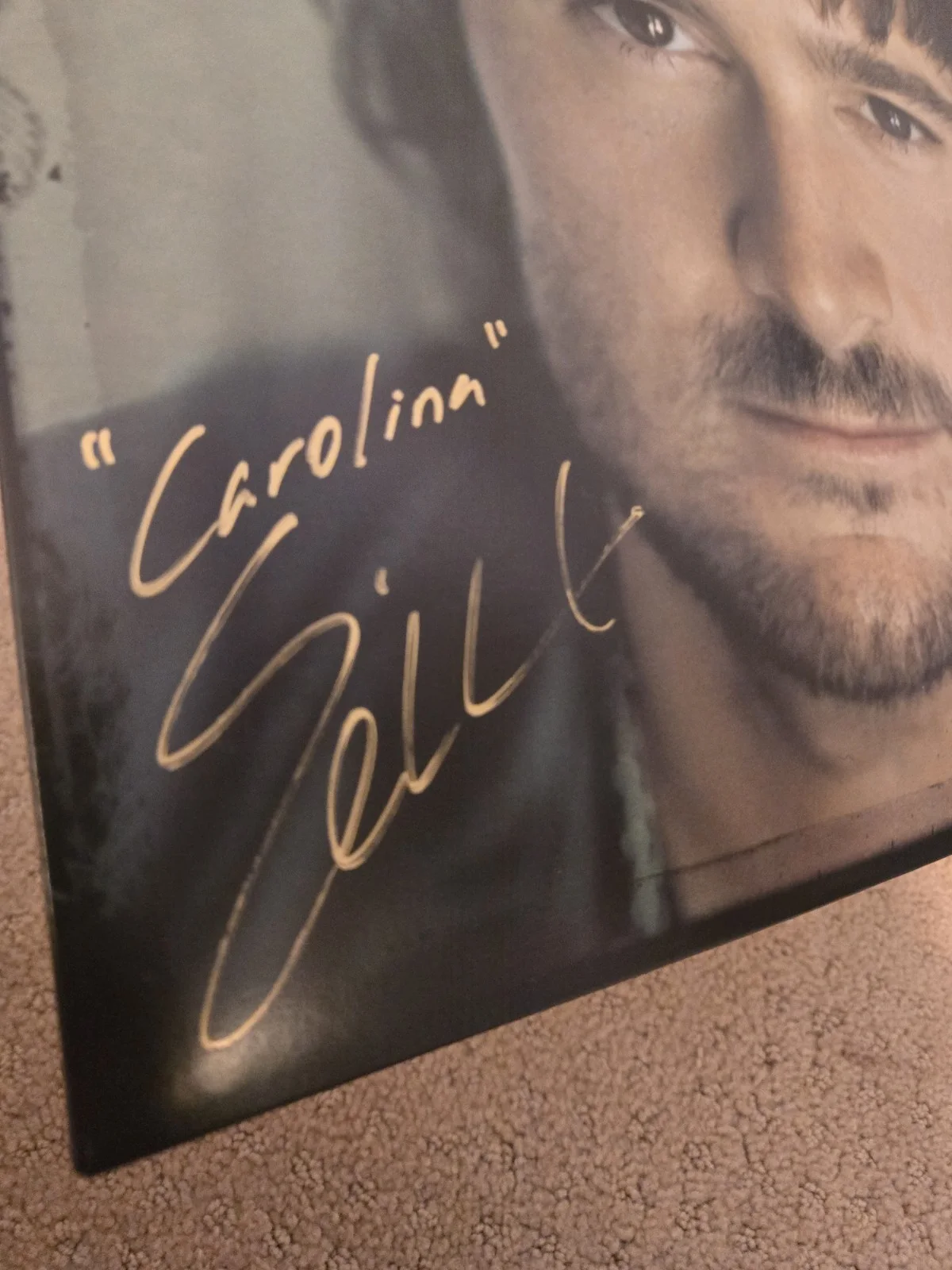 Eric Church CAROLINA Signed Vinyl Album LP Autographed Rare, изображение 3