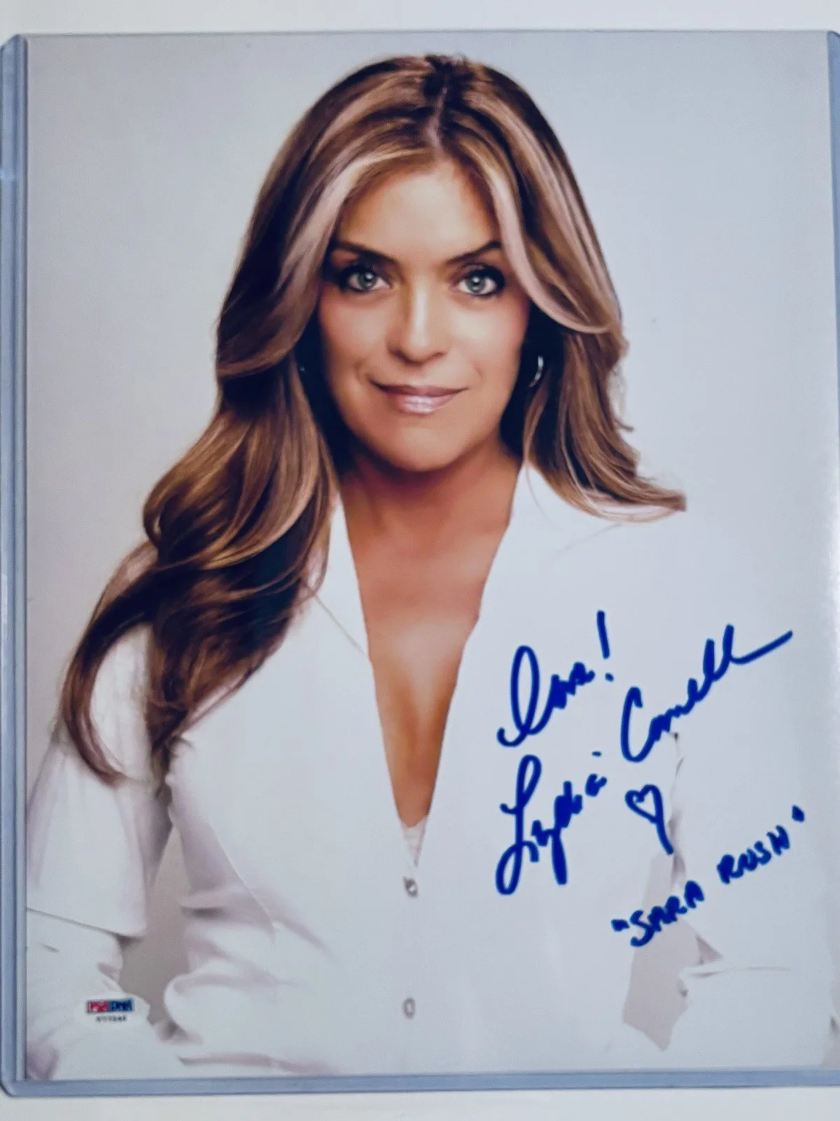 Lydia Cornell Signed 11x14 PSA, image 3