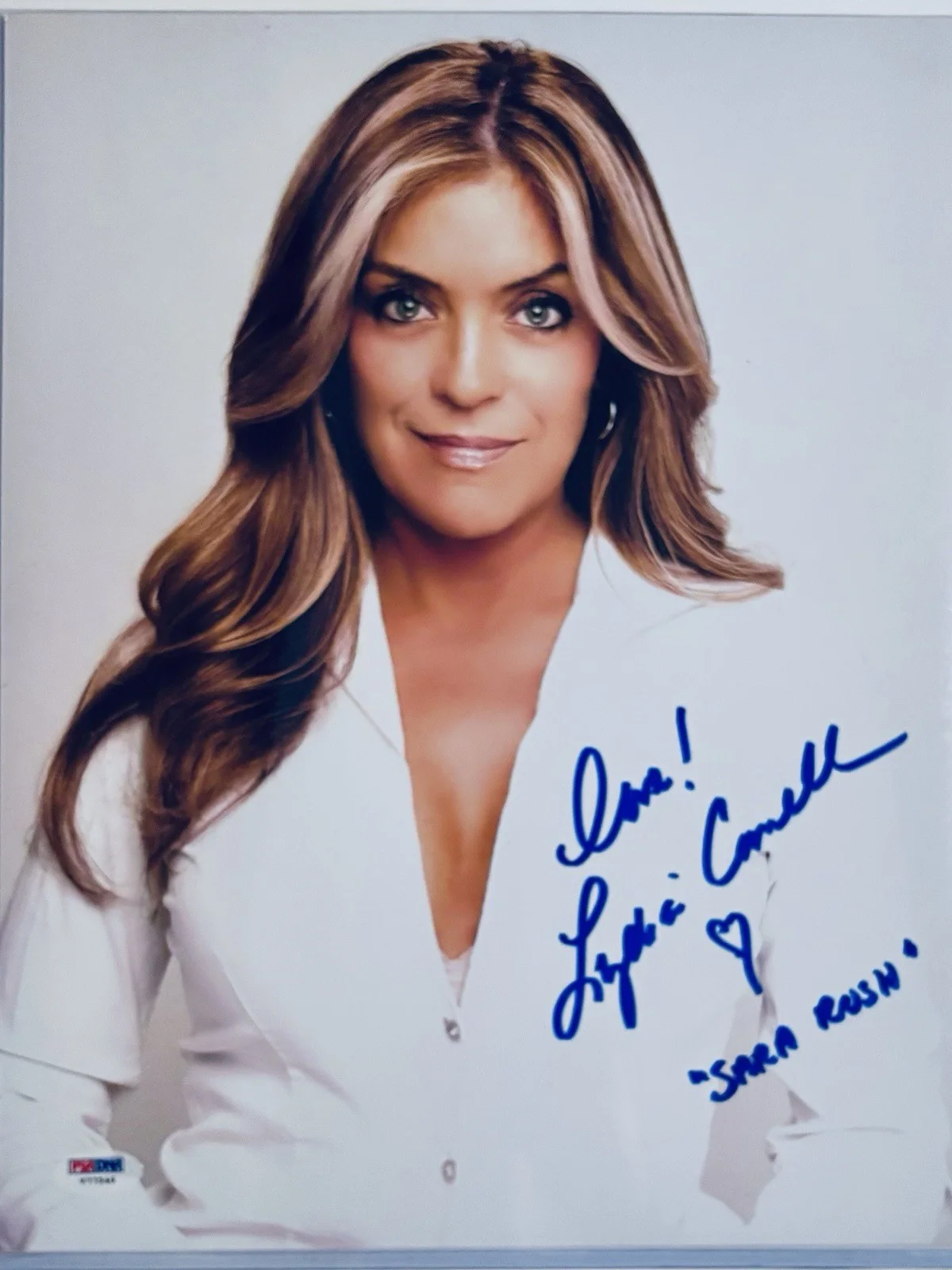 Lydia Cornell Signed 11x14 PSA, image 4