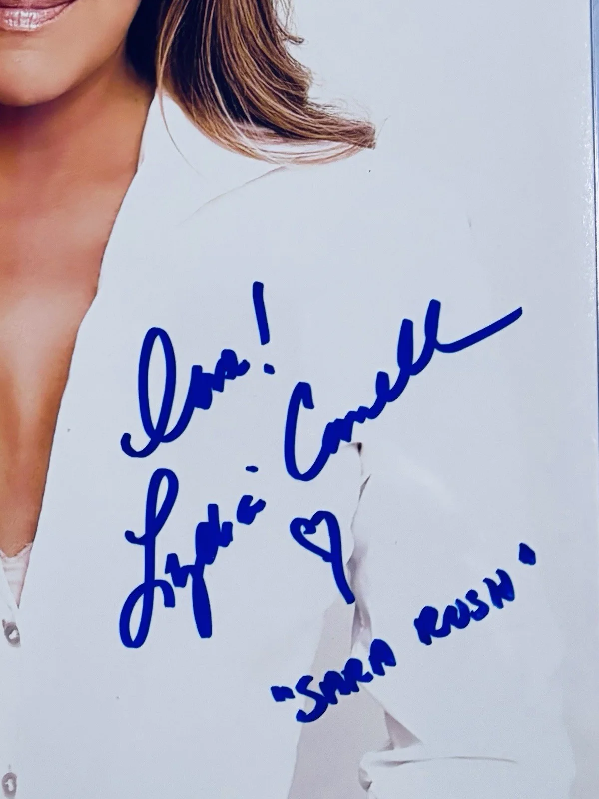 Lydia Cornell Signed 11x14 PSA, image 5
