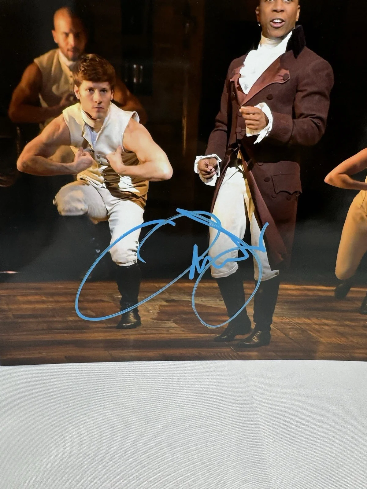 Leslie Odom Jr — Leslie Odom Jr Autograph Signed 8x10 Photo Hamilton Broadway Aaron Burr, image 3