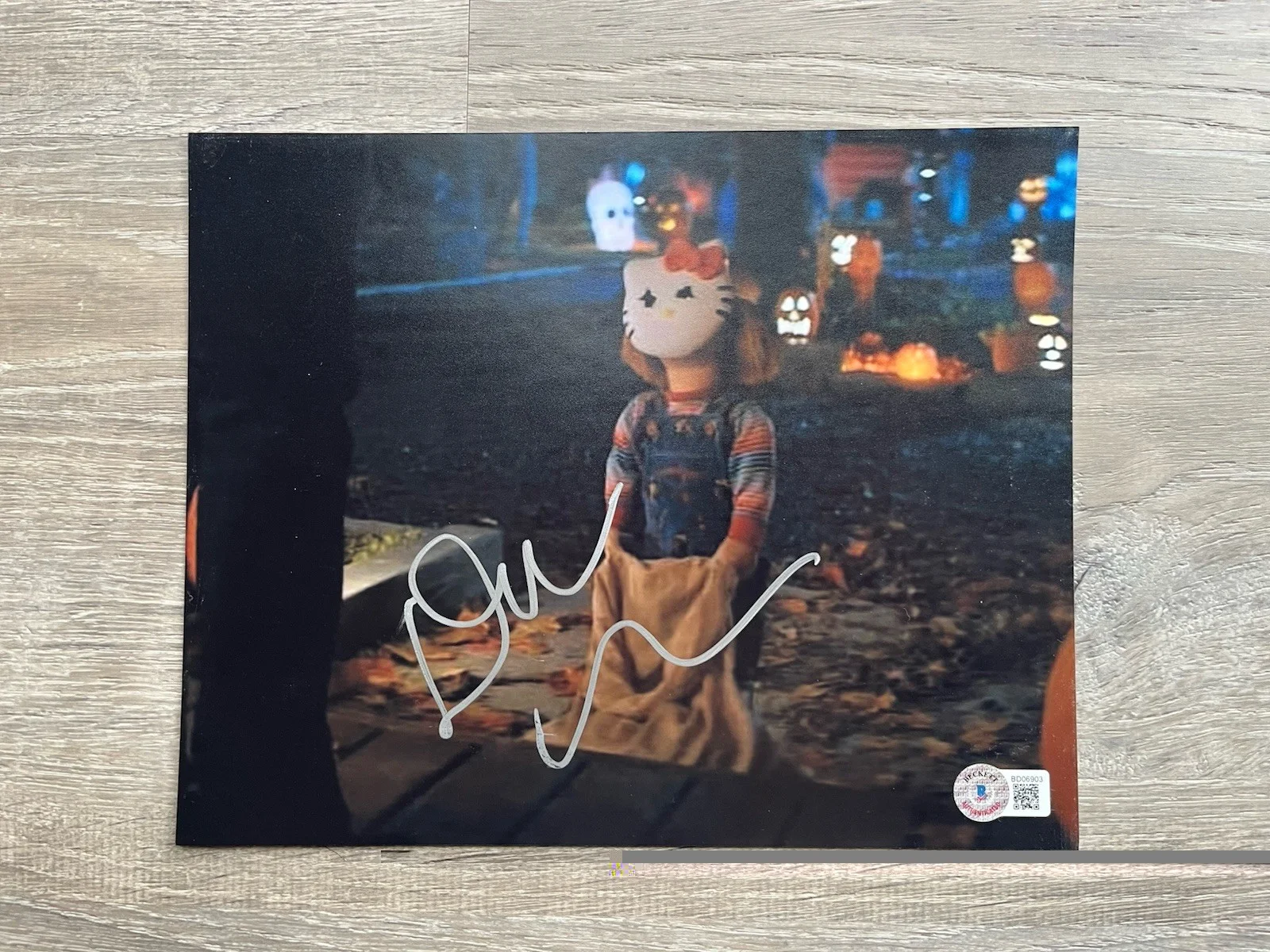 Don Mancini — Don Mancini Signed Chucky 8x10 Photo Beckett COA Childs Play Creator Horror, image 2