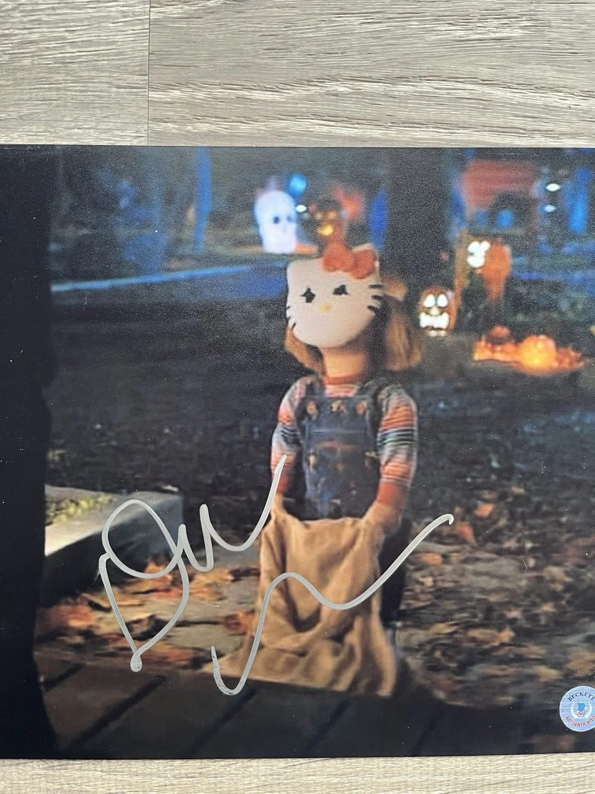 Don Mancini — Don Mancini Signed Chucky 8x10 Photo Beckett COA Childs Play Creator Horror, image 3