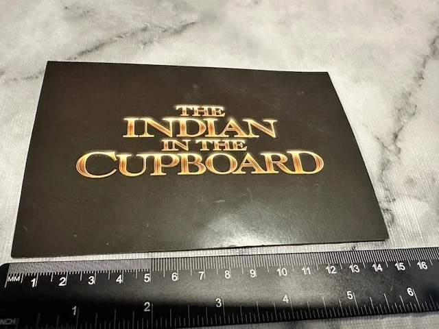 EXCLUSIVE The Indian In The Cupboard 1995 Press Screening Invitation, image 2