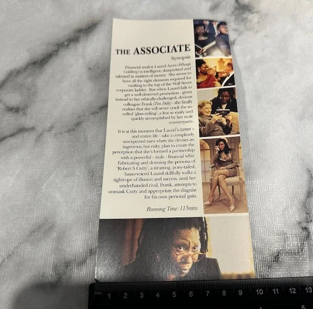 EXCLUSIVE The Associate/Whoopi Goldberg 1996 Press Screening Invitation, image 2