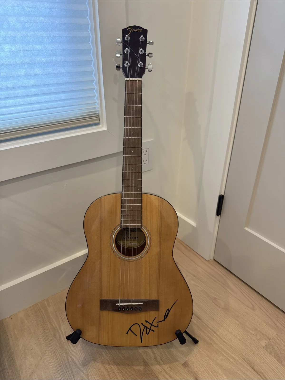 Dave Matthews Signed Fender Guitar DMB Auto Beckett LOA, изображение 3