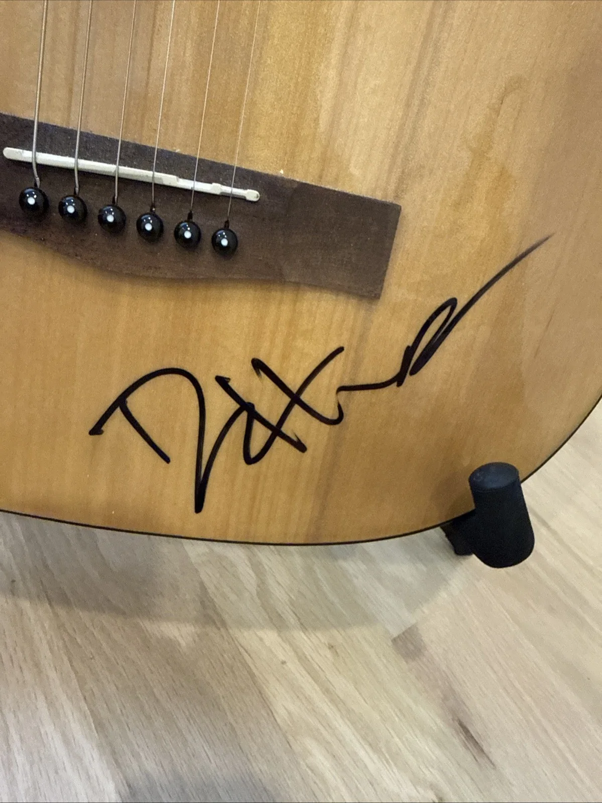 Dave Matthews Signed Fender Guitar DMB Auto Beckett LOA, изображение 4