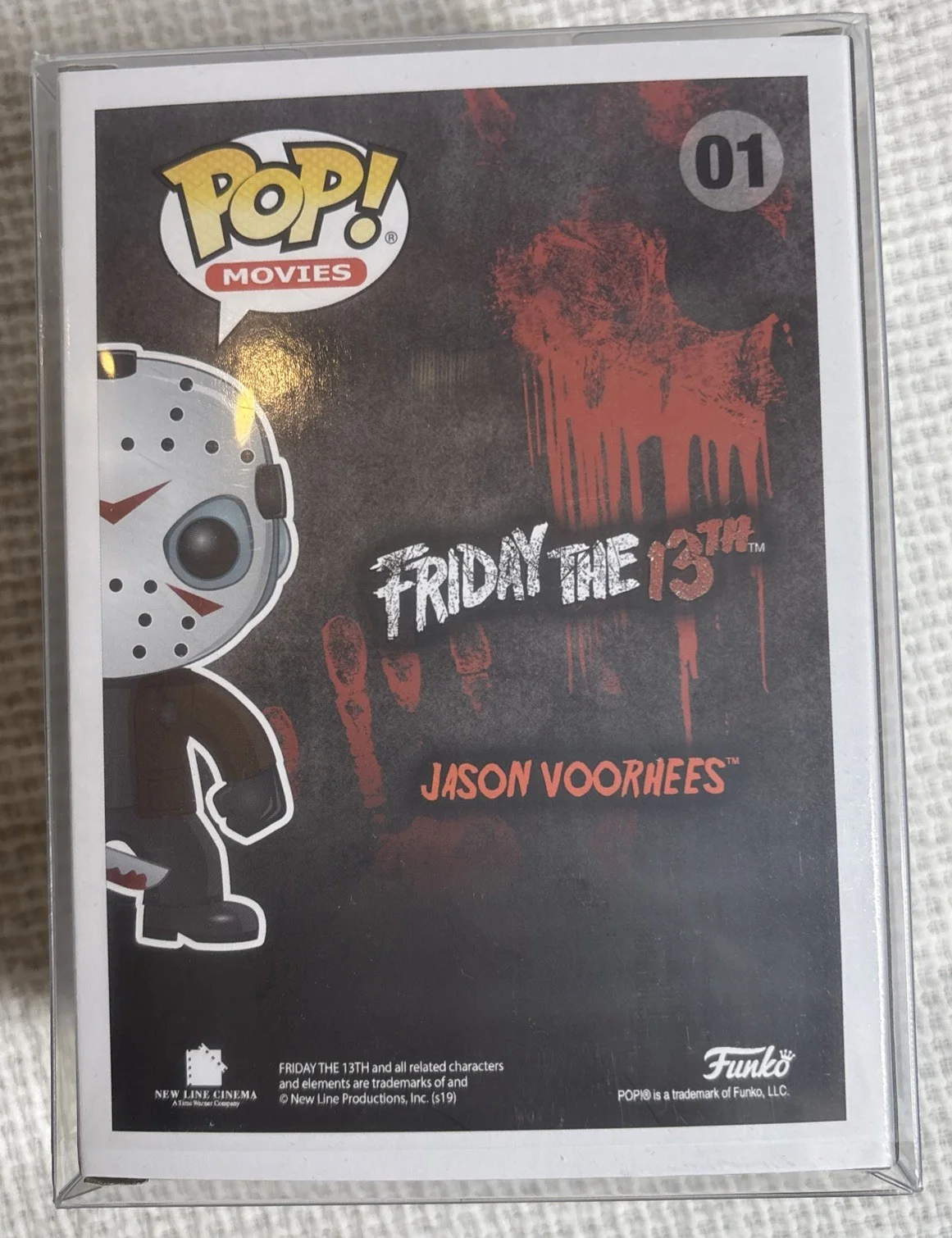 Lisa Wilcox — Jason Voorhees 01 Funko Pop Signed By Lisa Wilcox SWAU COA Freddy vs Jason, изображение 4