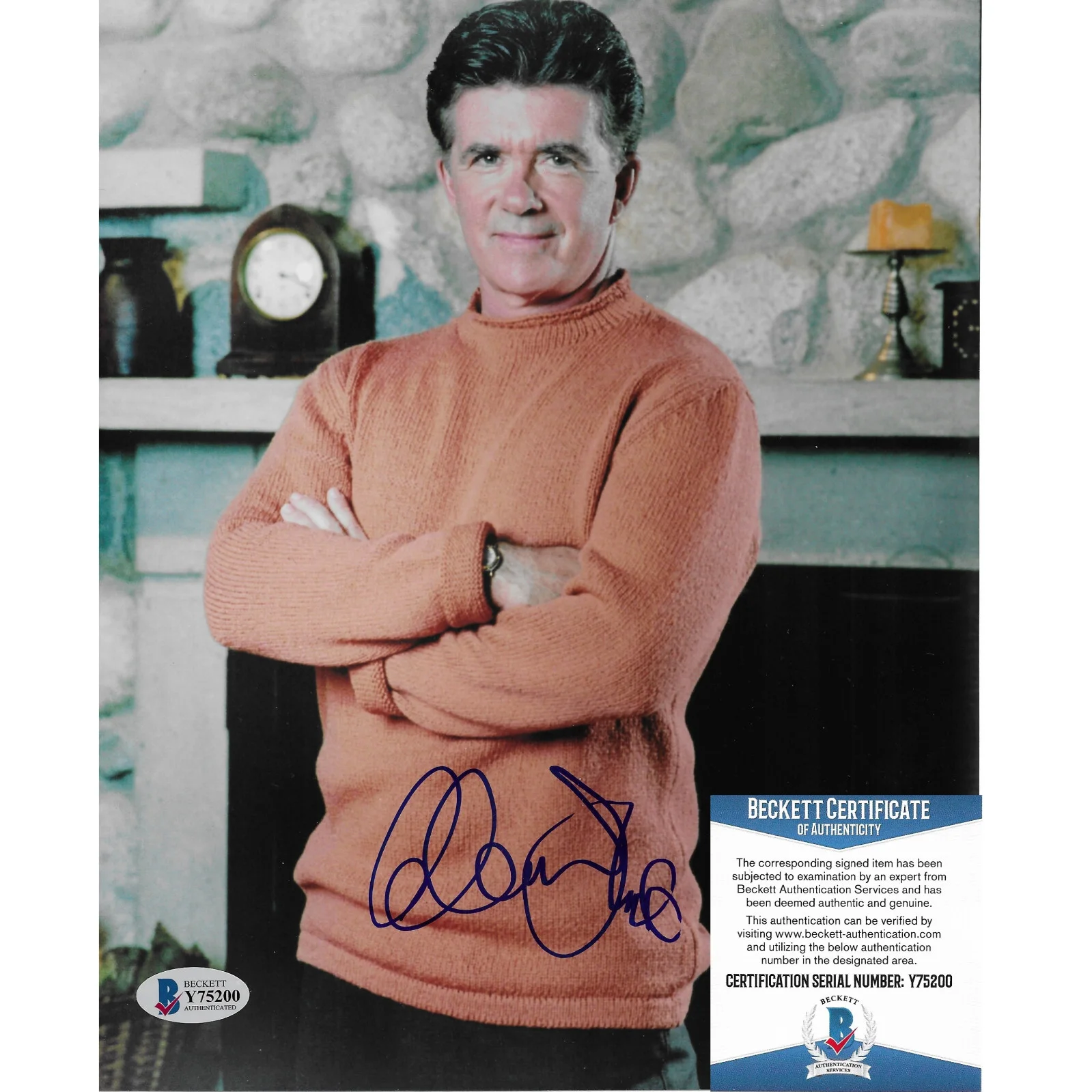 Alan Thicke — Alan Thicke Signed Growing Pains 8x10 Photo - 1980s TV Dad Beckett Autograph COA, изображение 2