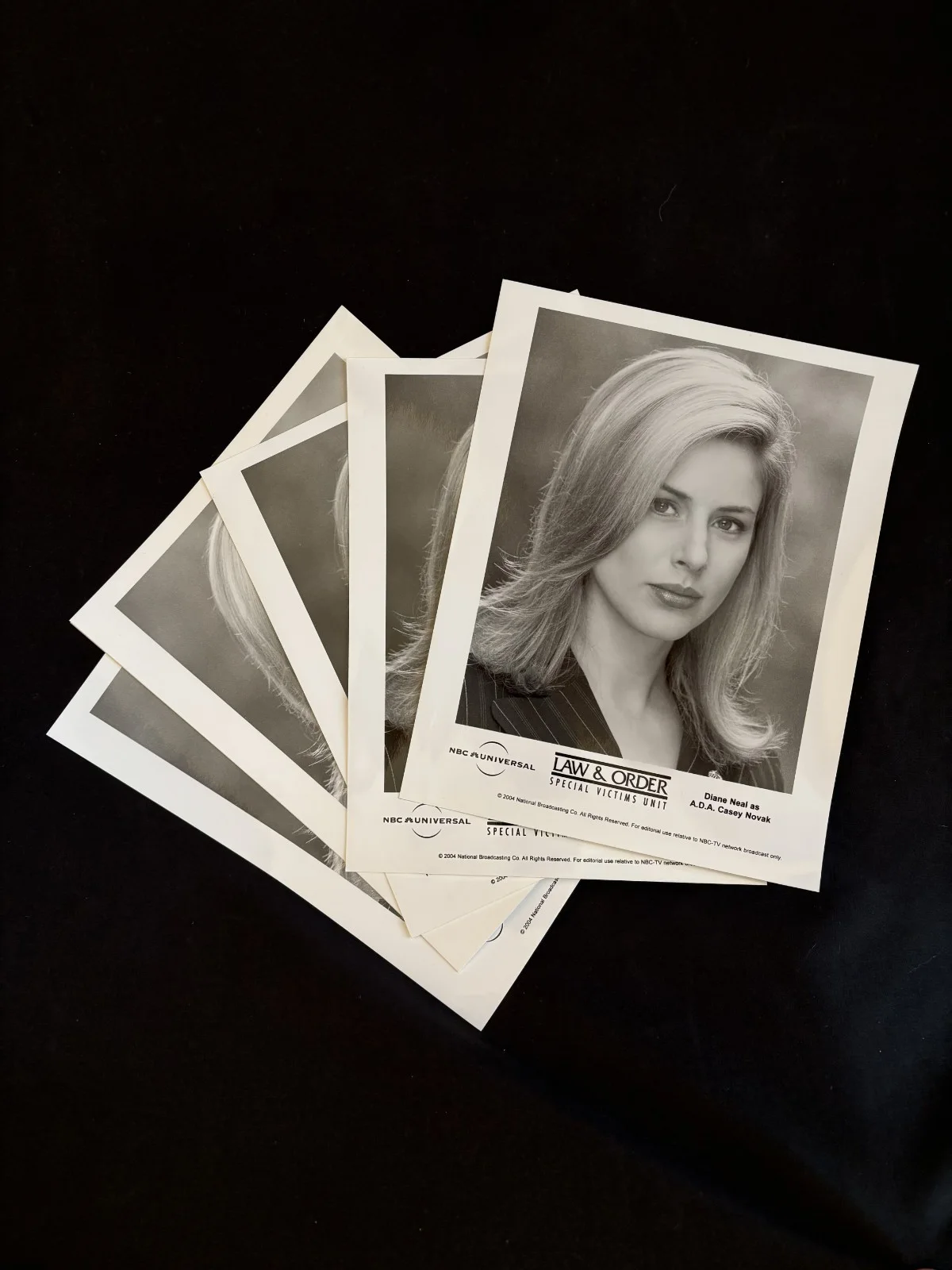 Diane Neal — SVU Casey Novak Original Studio Glossy Headshot - RARE, image 3