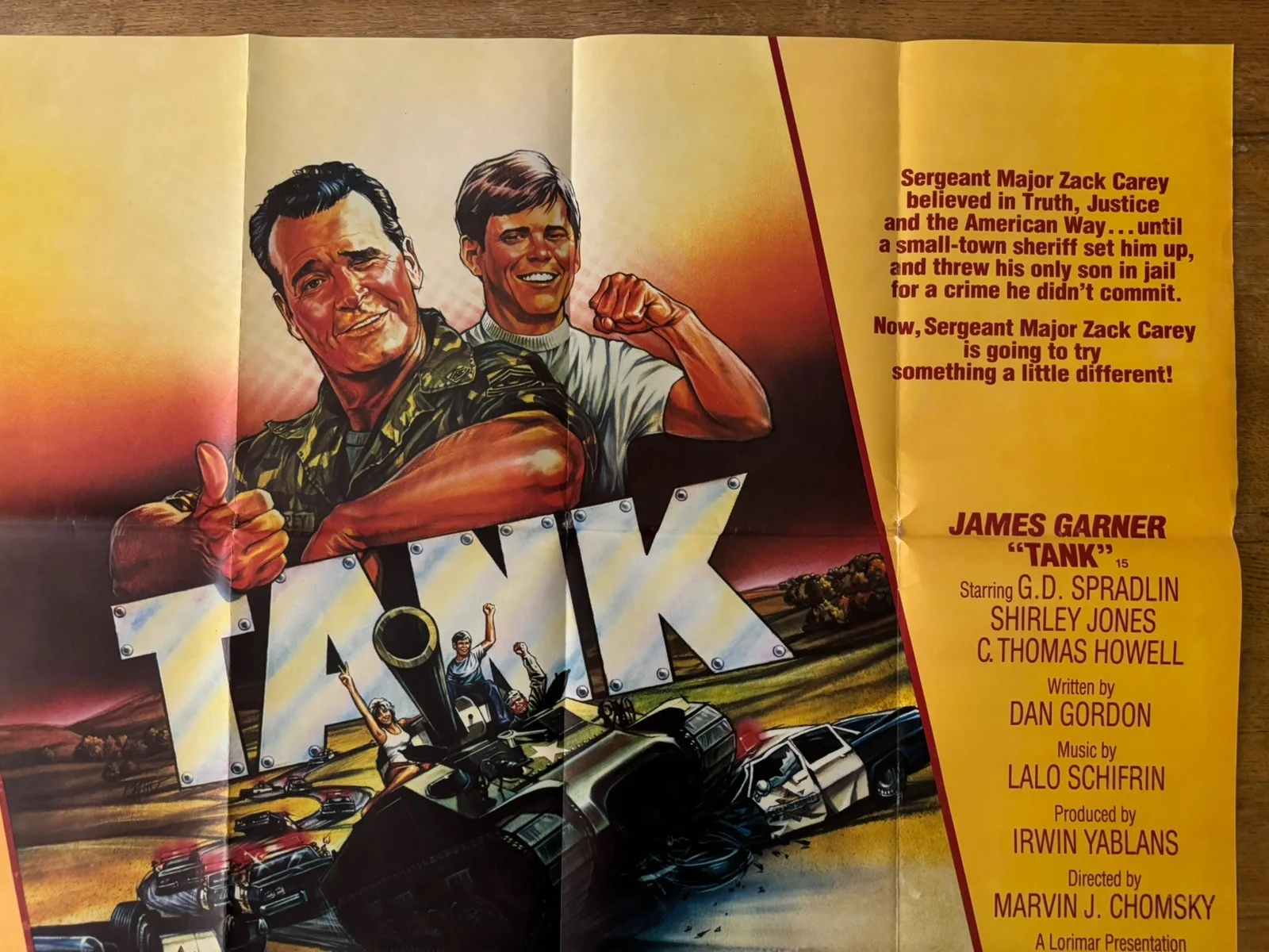 Tank 1983 UK Quad poster, image 3