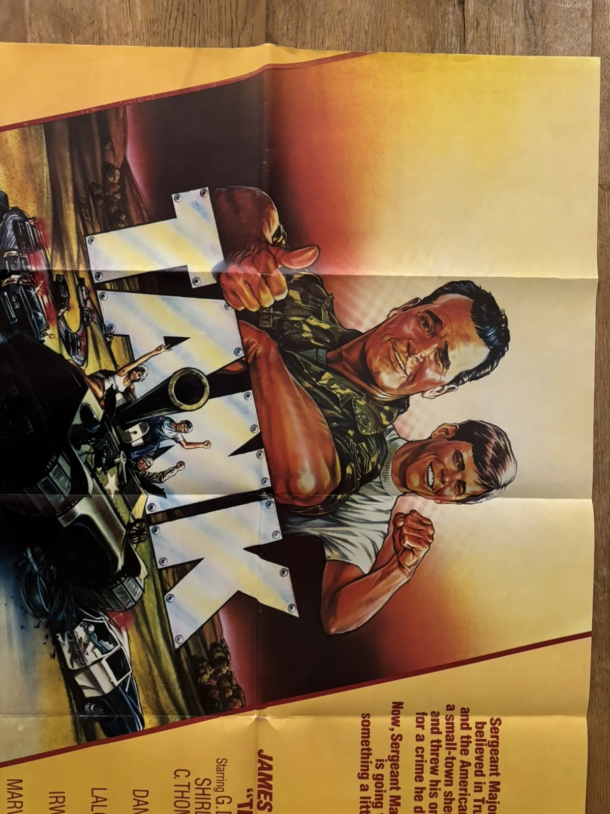Tank 1983 UK Quad poster, image 4
