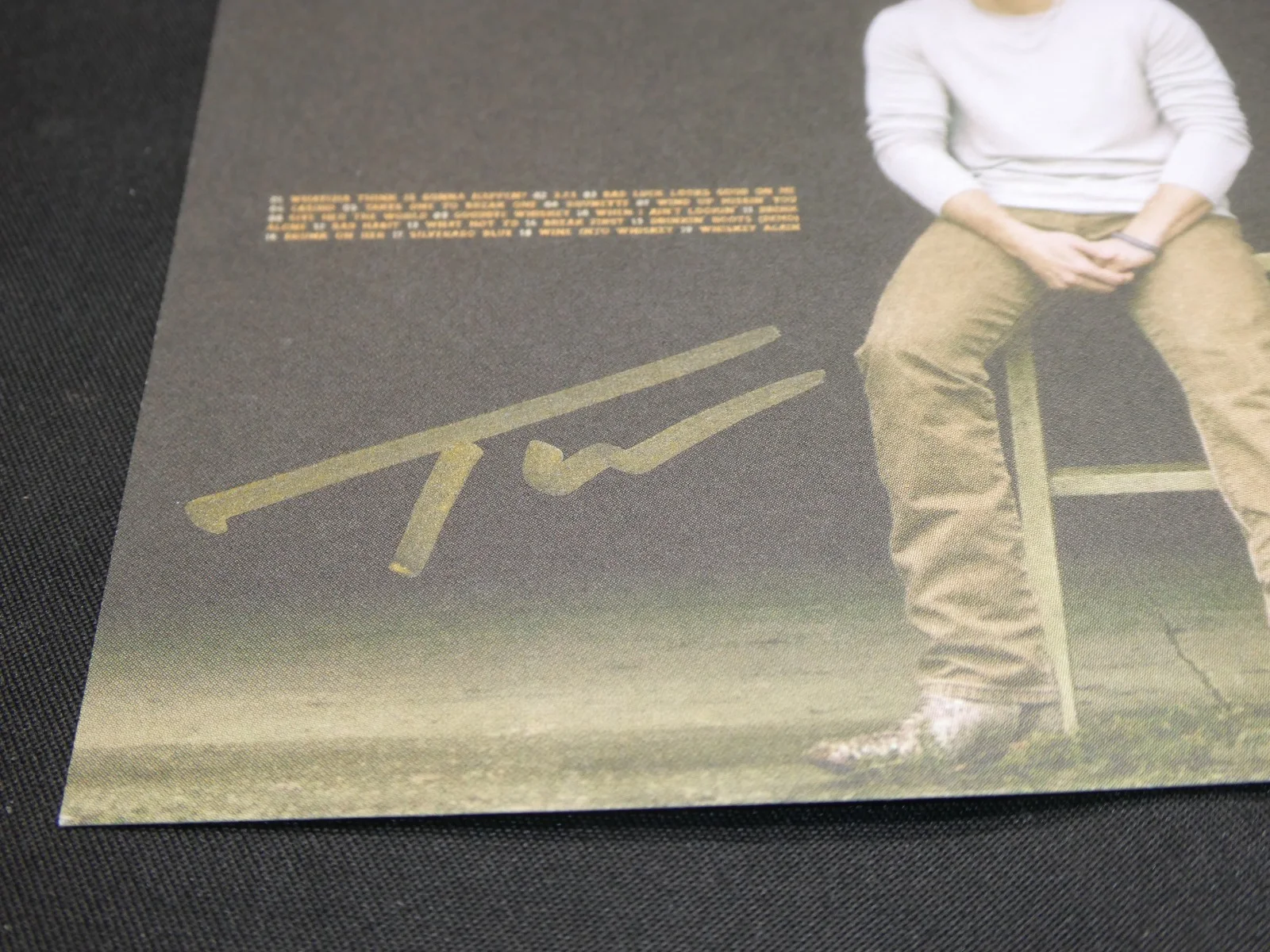 Tucker Wetmore Hand Signed Insert + What Not To CD JSA #CI44578, image 4