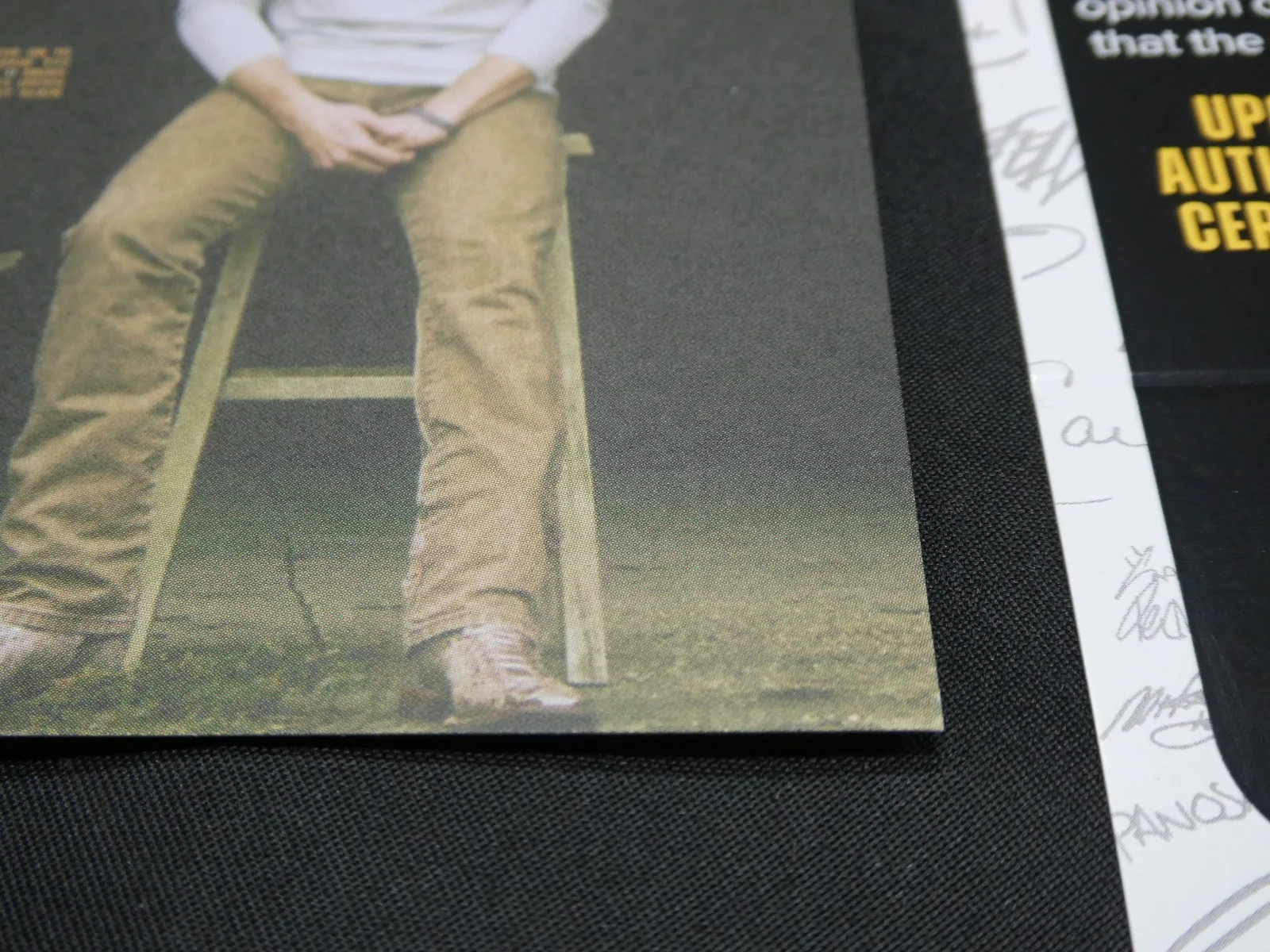 Tucker Wetmore Hand Signed Insert + What Not To CD JSA #CI44578, image 5