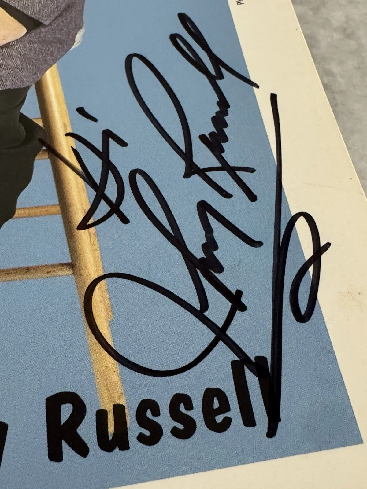 Johnny Russell (d. 2001) Signed Autograph 8.5x11 Photo Country Music HOF Legend, изображение 4