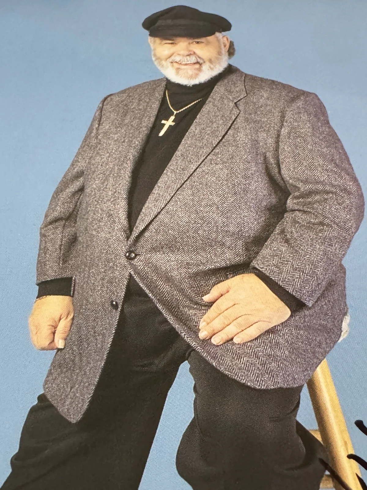 Johnny Russell (d. 2001) Signed Autograph 8.5x11 Photo Country Music HOF Legend, изображение 5
