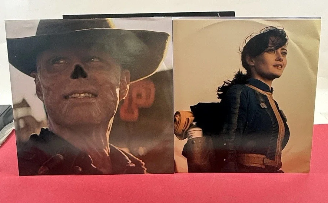 Walter Goggins — Fallout TV Show Cast Signed Beckett Cert. Vinyl LP Ella Purnell/Walter Goggins, изображение 5