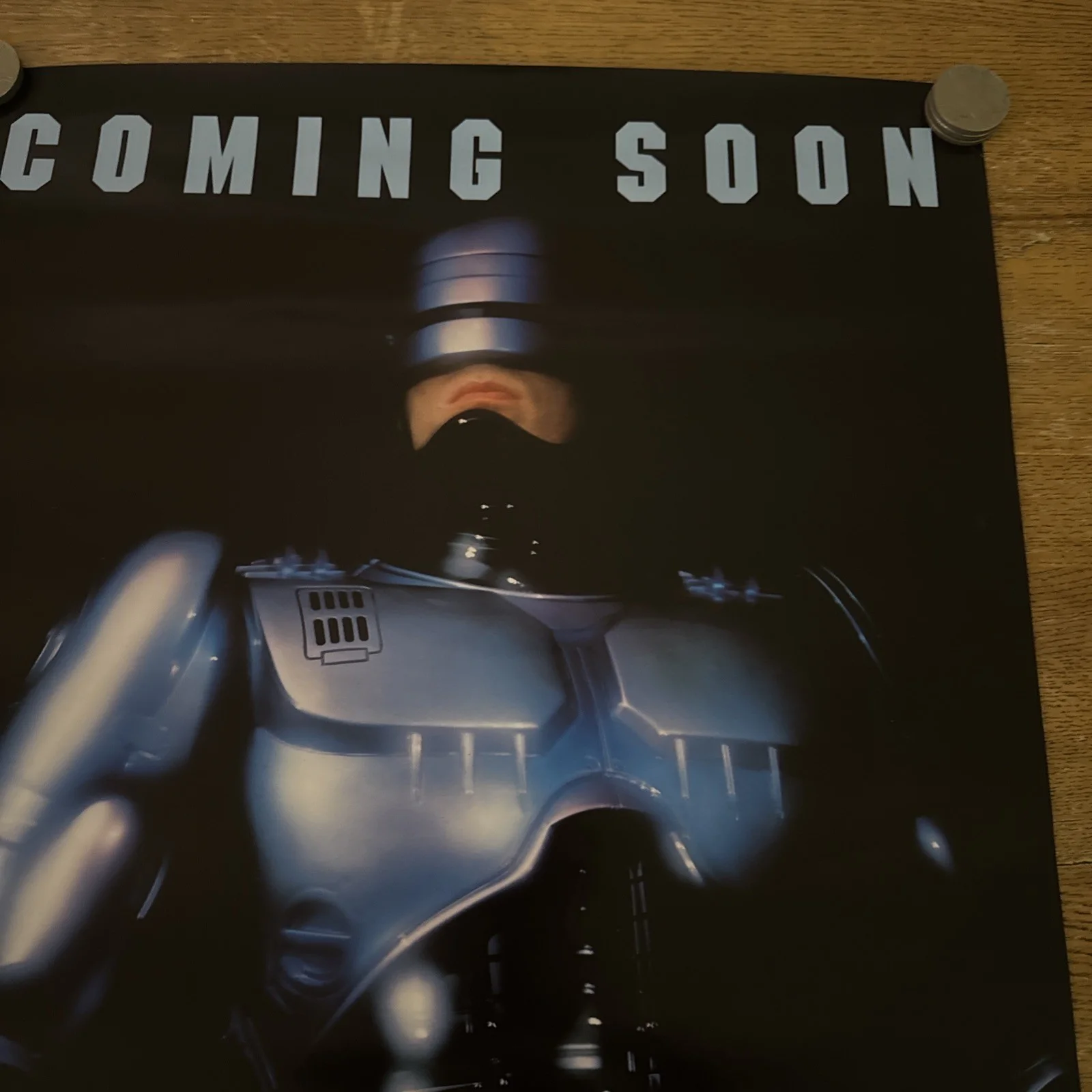Robocop 2 Original Uk double crown Poster 20” x 30” rolled, image 4