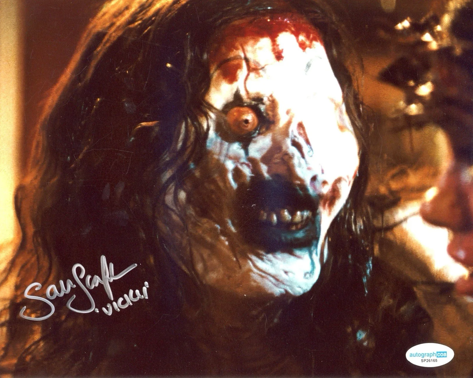 David Howard Thornton — David Howard Thornton &Samantha Scaffidi SIGNED AUTO 8x10 Photo ACOA TERRIFIER, изображение 2