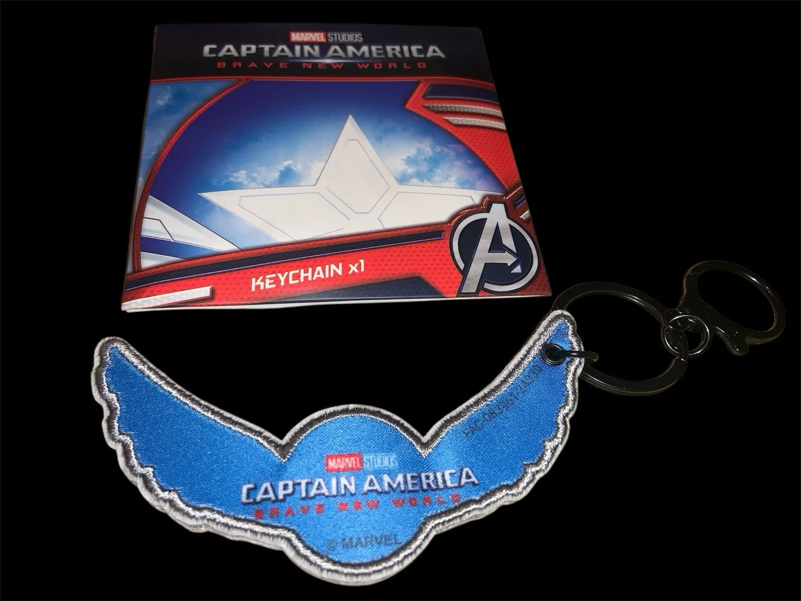Marvel Studios Captain America Brave New World Rare Press Kit Keyring, image 2