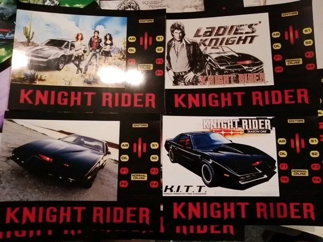 Knight Rider Dark Knight ED. 16 Glossy Unofficial 7x5ins Lobby Cards. New., изображение 3