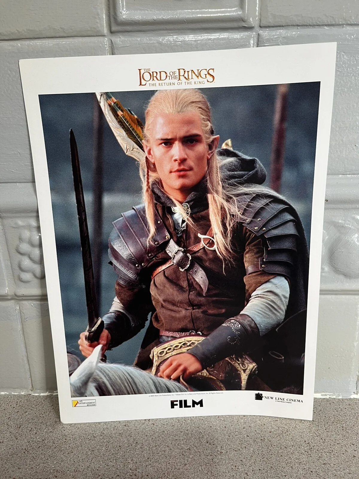 ORIGINAL LORD OF THE RINGS TOLKIEN TOTAL FILM MAGAZINE PROMO Posters 2002, изображение 4