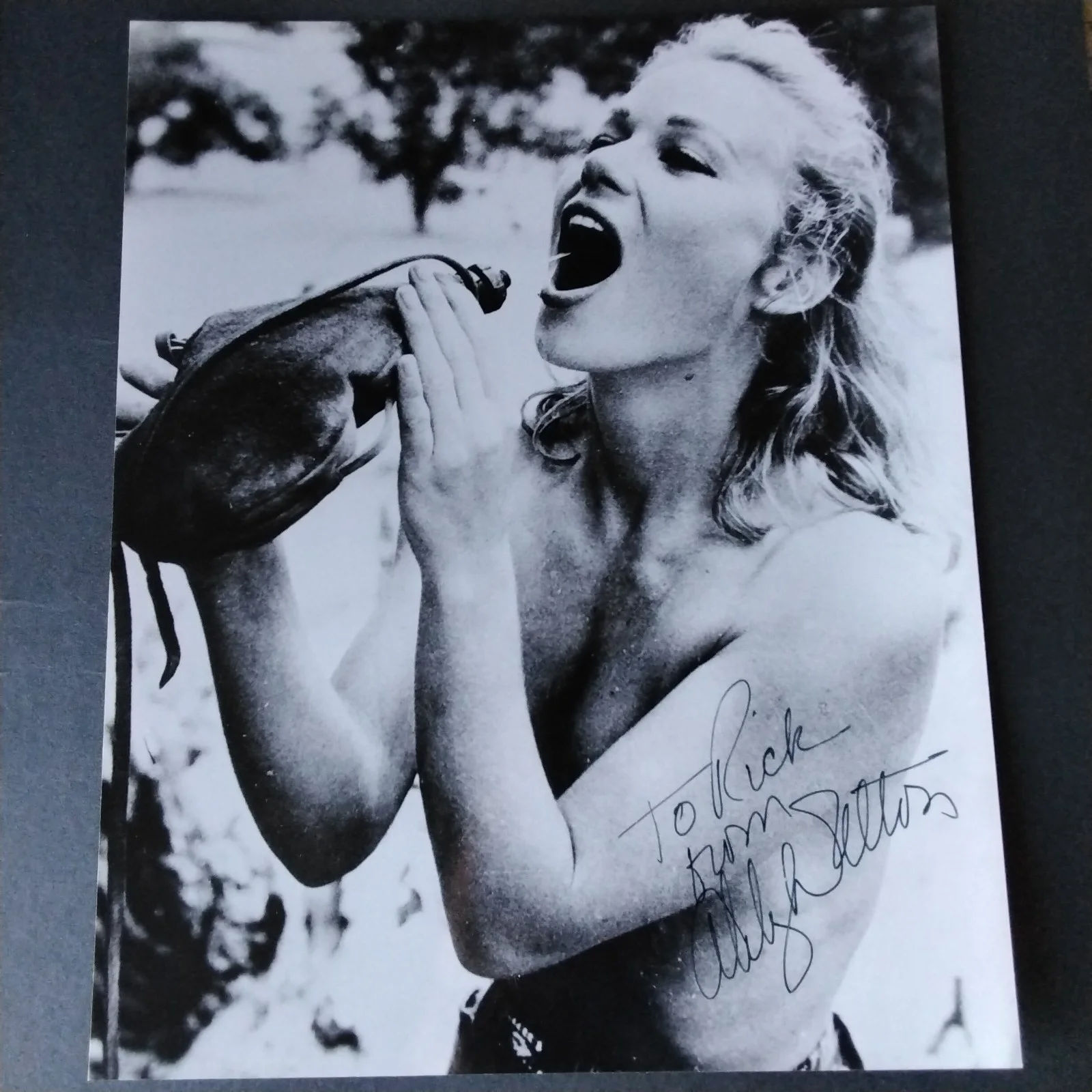 Abbey Dalton SIGNED Photo Movie TV Actress Falcon Crest The Plainsman Hennesey, изображение 2