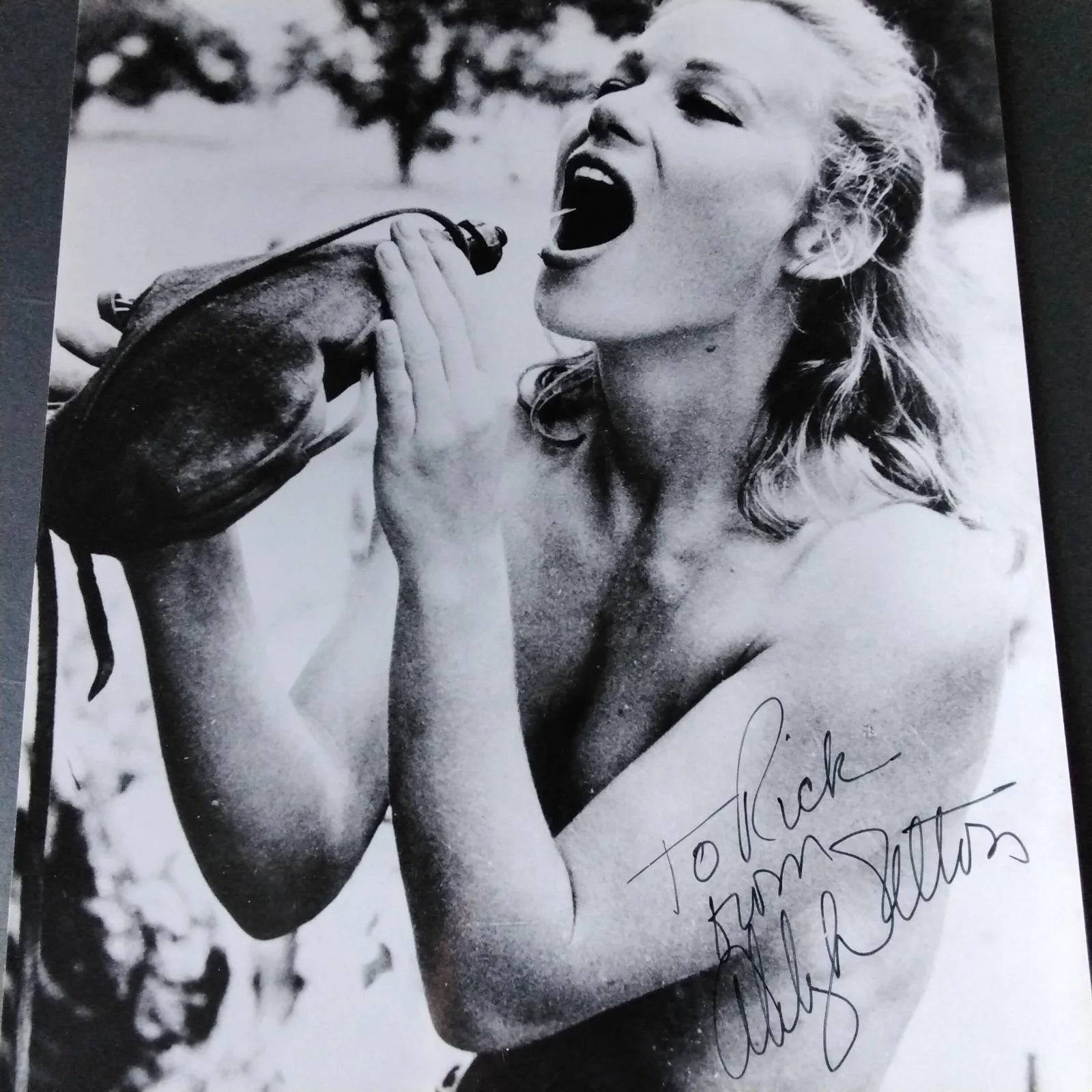 Abbey Dalton SIGNED Photo Movie TV Actress Falcon Crest The Plainsman Hennesey, изображение 3