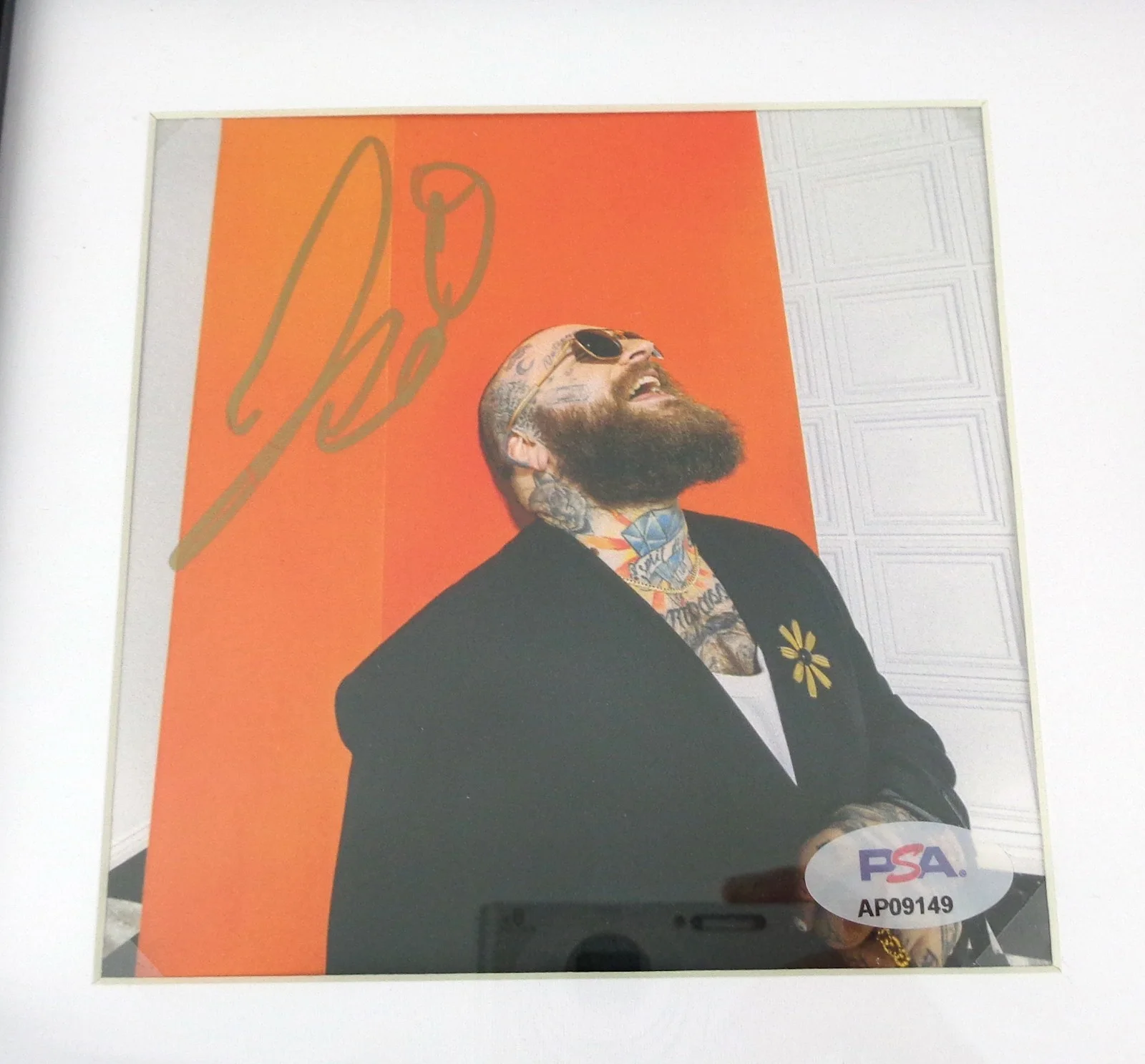 Teddy Swims Signed I've Tried Everything But Therapy II CD Framed PSA/DNA COA, изображение 2