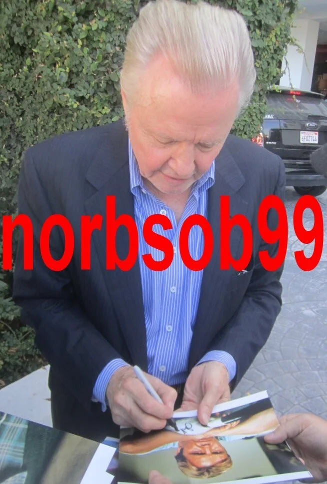 JON VOIGHT SIGNED AUTOGRAPH HEAT 8x10 PHOTO w/PROOF & ACOA COA, image 2