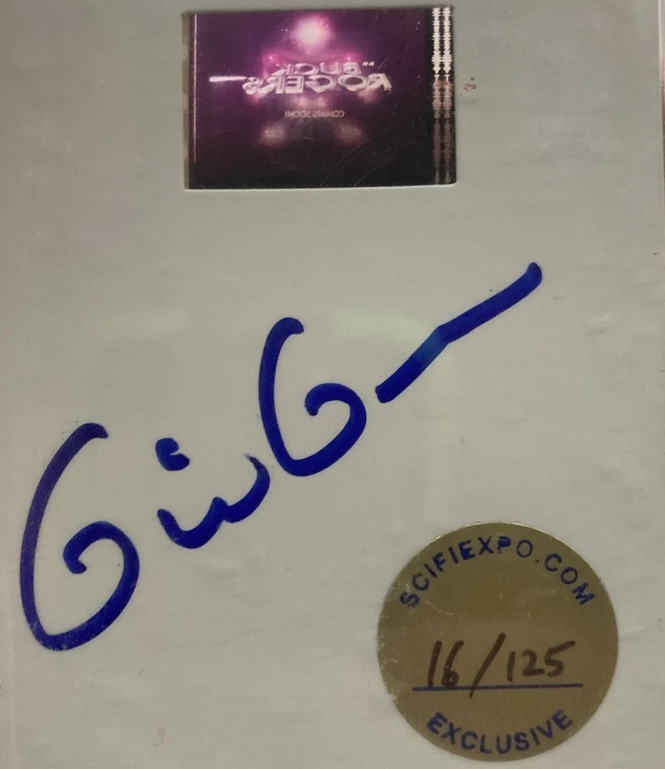 Buck Rogers Gil Gerard Autographed Hand Signed Limited Edition Film Piece COA, изображение 2