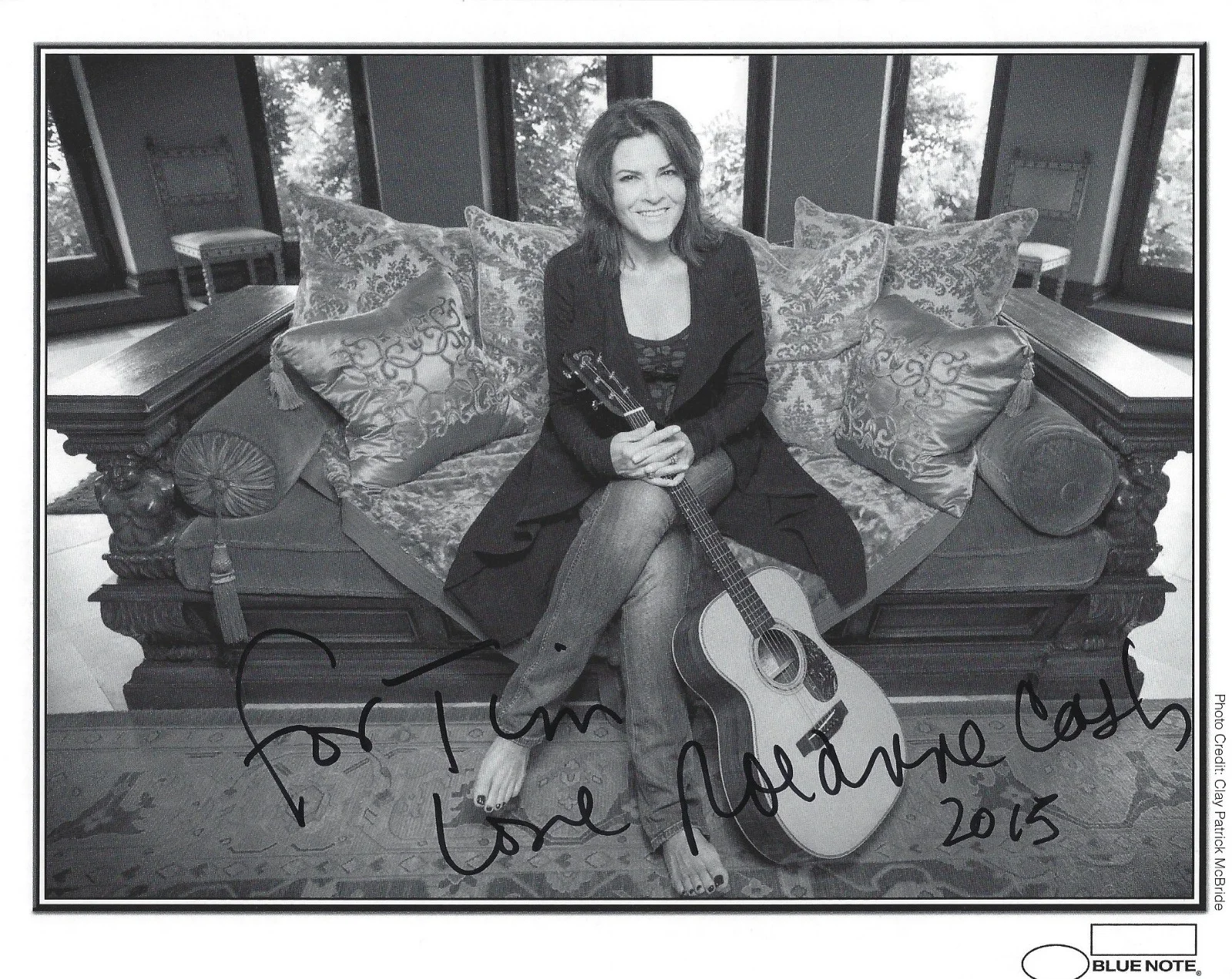 Rosanne Cash — Rosanne Cash Autographed Signed 8x10 Photo - Country Music Singer - w/COA